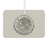 アームズカー磁石のブラックコート カーエアーフレッシュナー (正面)