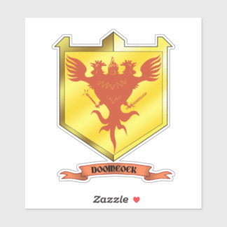 アームズビニールシールのドームコックコート シール