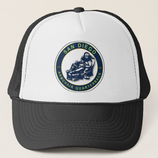 アームチェアクォーターバック – サンディエゴサッカーファン キャップ (正面)