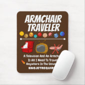 アームチェアトラベラー2 マウスパッド (マウス)