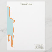 アームチェアフランスのレターヘッド レターヘッド (正面)