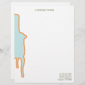 アームチェアフランスのレターヘッド レターヘッド (正面/裏面)