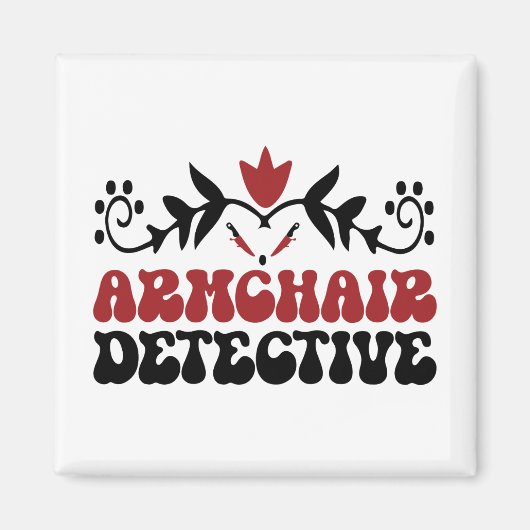 アームチェア刑事 マグネット (正面)