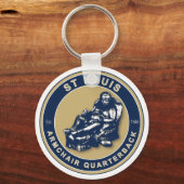 アームチェアQB – ラムズ キーホルダー (正面)