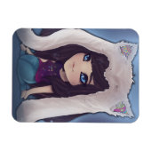 アームチビ（小さくかわいく書いた感じ）磁石 マグネット (横)