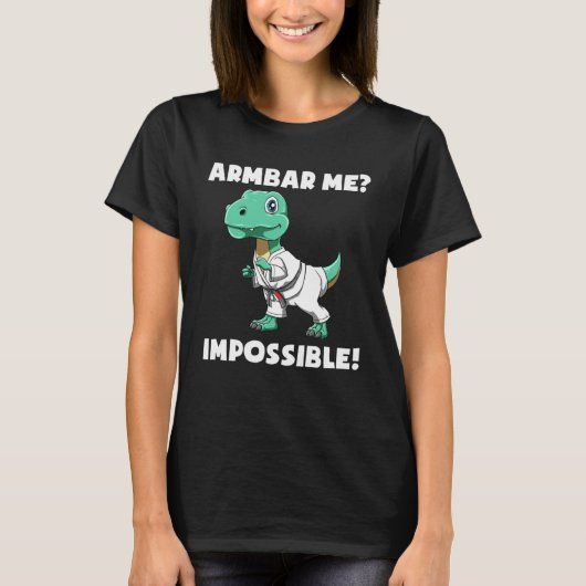 アームバー・ミ・インポシブレ 柔術レックス Tシャツ (正面)