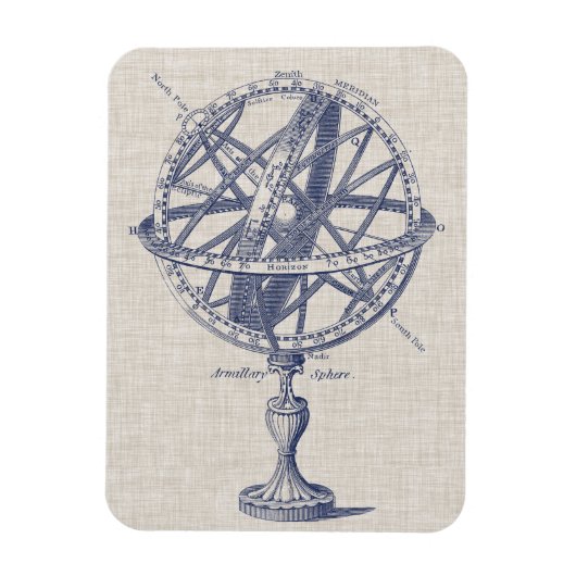 アームラリー球図 マグネット (縦)