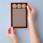 アームレスリングの青銅 チラシ (ハンドル)