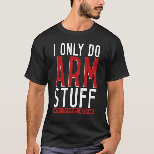 アームレスリングアームレスラーIのみアーム物 Tシャツ (正面)
