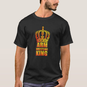 アームレスリングアームレスリングキングアームレスリングEnt Tシャツ