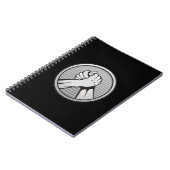 アームレスリングシルバー ノートブック (左側)