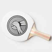 アームレスリングシルバー 卓球ラケット (横)