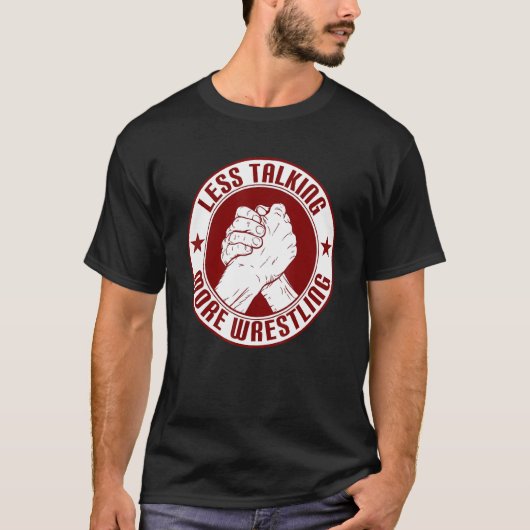 アームレスリングチャンピオン Tシャツ (正面)