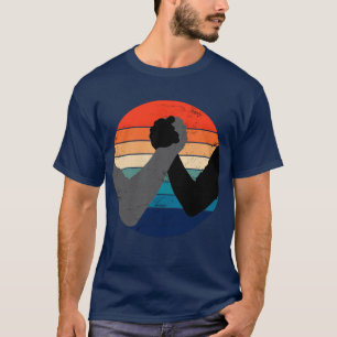 アームレスリングパパ Tシャツ