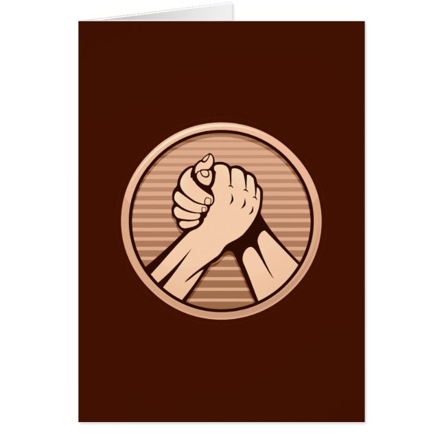 アームレスリングブロンズ (正面)