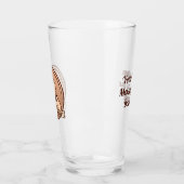 アームレスリングブロンズ タンブラーグラス (左)