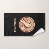 アームレスリングブロンズ バスタオルセット (ハンドタオル)