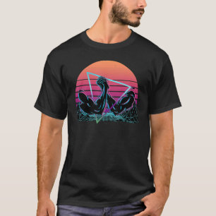 アームレスリングレトロ Tシャツ