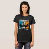アームレスリング男性へパパ夫ボーイアームレスラー Tシャツ (正面フル)