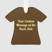 アームレスリング金ゴールド オーナメント (裏面)