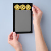 アームレスリング金ゴールド チラシ (ハンドル)