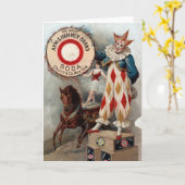 アーム&ハンマーソーダのヴィンテージ広告 カード (黄色い花)