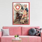 アーム&ハンマーソーダのヴィンテージ広告 キャンバスプリント (インサイチュ (リビング))