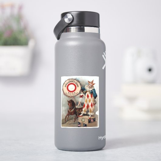 アーム&ハンマーソーダのヴィンテージ広告 シール (HydroFlask)