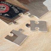 アーム&ハンマーソーダのヴィンテージ広告 ジグソーパズル (側面)