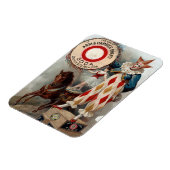 アーム&ハンマーソーダのヴィンテージ広告 マグネット (左側)