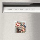 アーム&ハンマーソーダのヴィンテージ広告 マグネット (インサイチュ (食洗機))