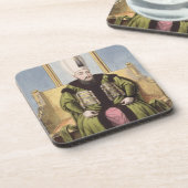 アーメドIの(1590-1617年の)サルタン「シリーズからの1603-17年、 コースター (左側)