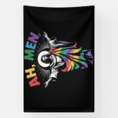 アーメンおもしろLGBTゲイプライド 横断幕 (縦)