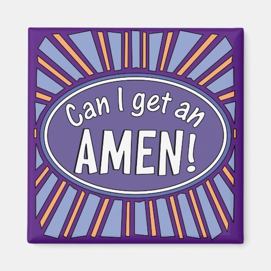 アーメンもらってもいい！ マグネット (正面)