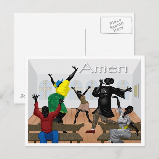 アーメン ポストカード (正面/裏面)