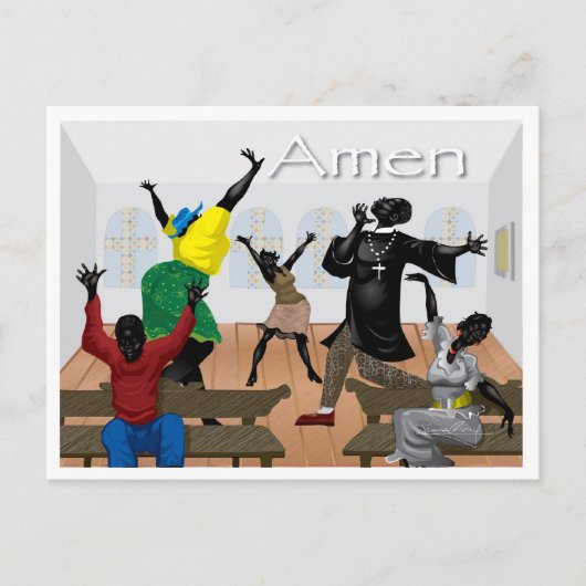 アーメン ポストカード (正面)