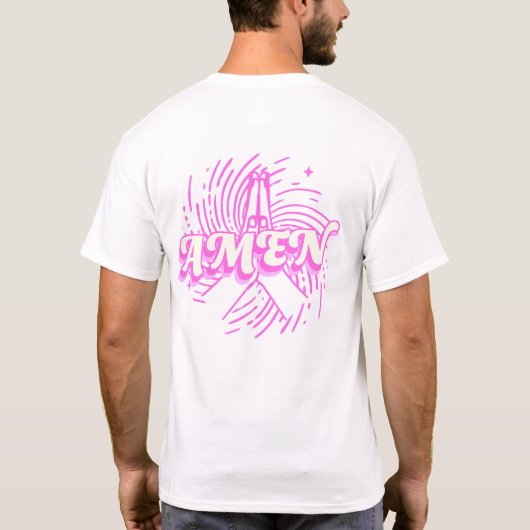 アーメン Tシャツ (裏面)