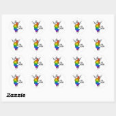 アーメンTシャツ ラウンドシール (シート)