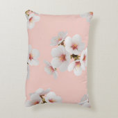 アーモエレガントン日本のドの花の継ぎ目のないパターン アクセントクッション (裏面(縦))