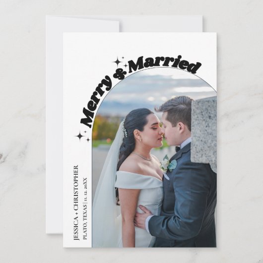 アーモダンチとメリークリス結婚したスマスエロペメント シーズンカード (正面)