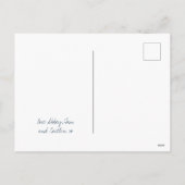 アーモダンチカスタムフォトピンクの葉 シーズンポストカード (裏面)