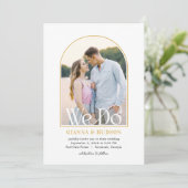 アーモダンチシンプル結婚招待状 招待状 (スタンド正面)