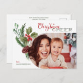 アーモダンチフローラクリスマス応援スクリプト写真 ポストカード (正面/裏面)