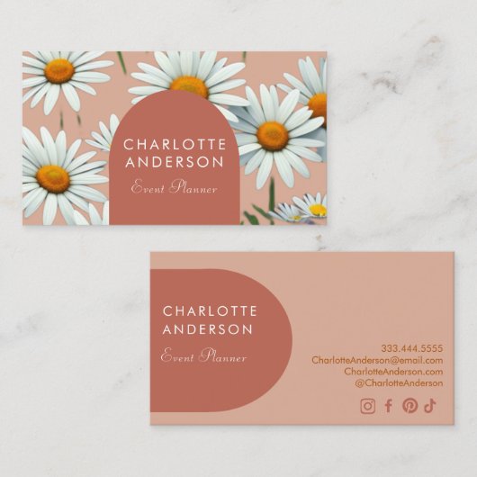 アーモダンチフローラ 名刺 (正面/裏面)