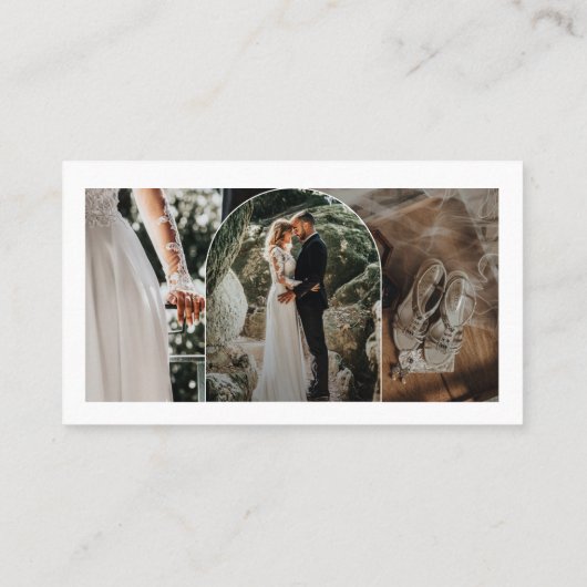 アーモダンチ撮影プロフェッショナルQRコード 名刺 (裏面)