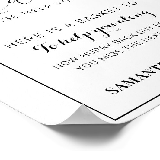 アーモダンチ結婚ーム徴候 ポスター (角)