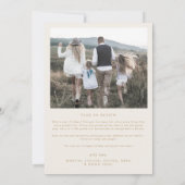 アーモダンチ |クリームニューイヤーフォトコラージファミリー シーズンカード (裏面)