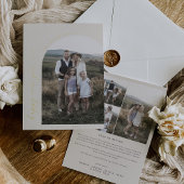 アーモダンチ |クリームフォイル新年の写真 箔シーズンカード