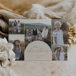アーモダンチ |クリームフォト数々のメリークリスマス シーズンカード