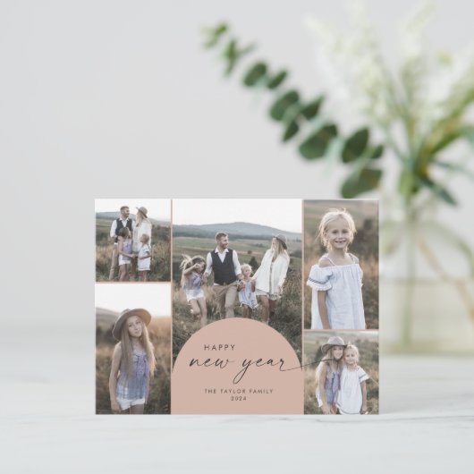 アーモダンチ |サーモン数々のフォトファミリー シーズンポストカード (スタンド正面)